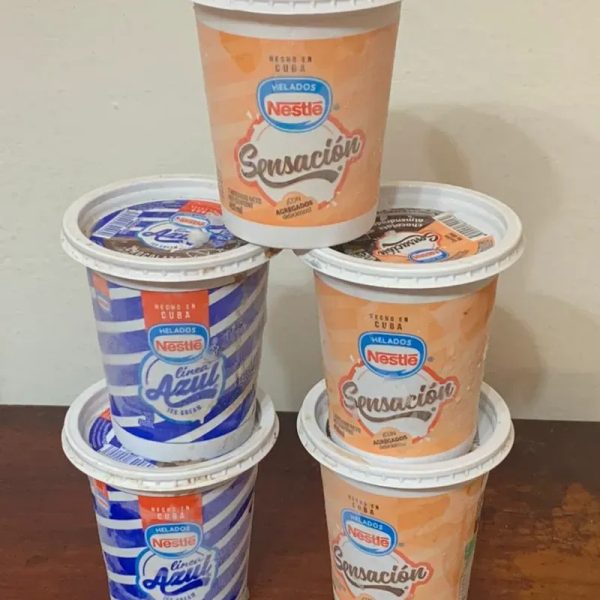 Potes de helado Nestle x5