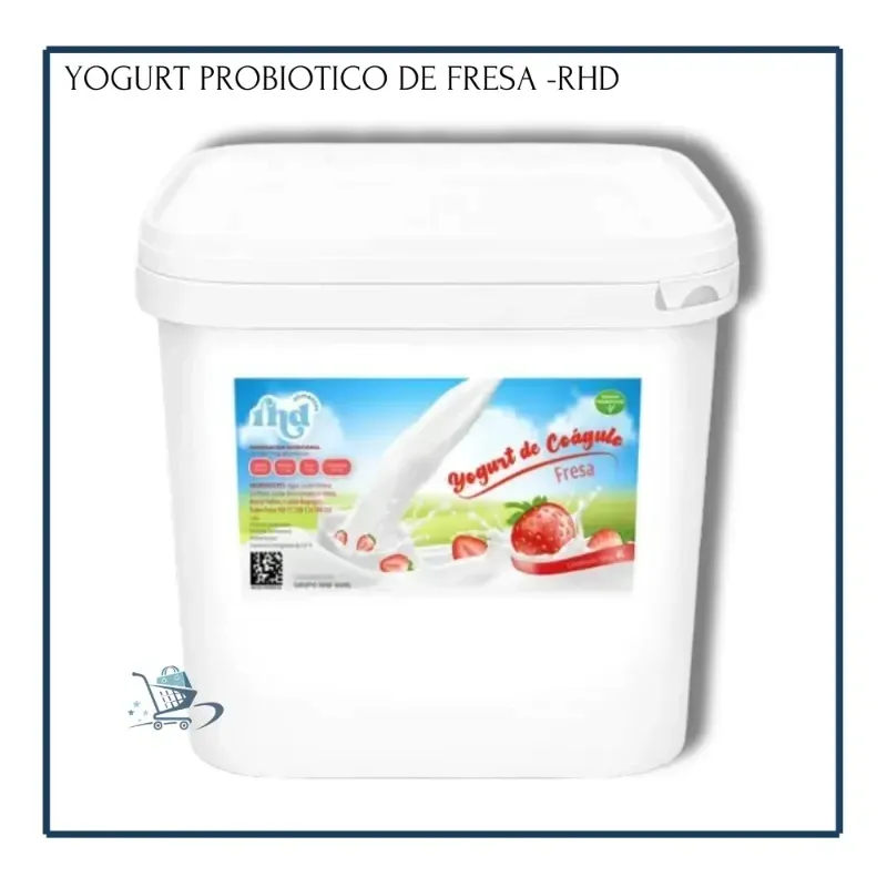 Yogurt Probiótico de Fresa - RHD (4L)