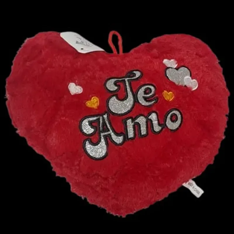 ‼️Peluche de corazón rojo te amo (25x20cm)‼️