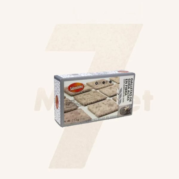 Galletas soda de chía