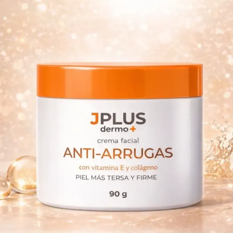 Crema facial Jplus anti arrugas