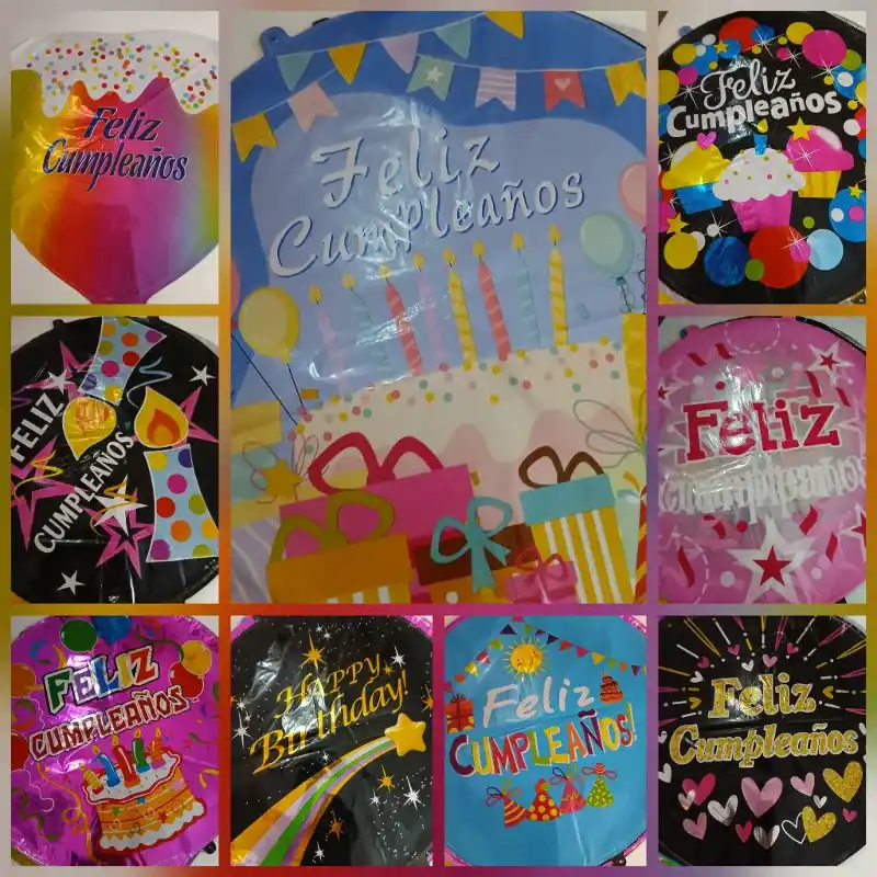 Globos para cumpleaños