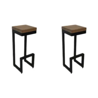 Pareja de silla para bar modelo DF6