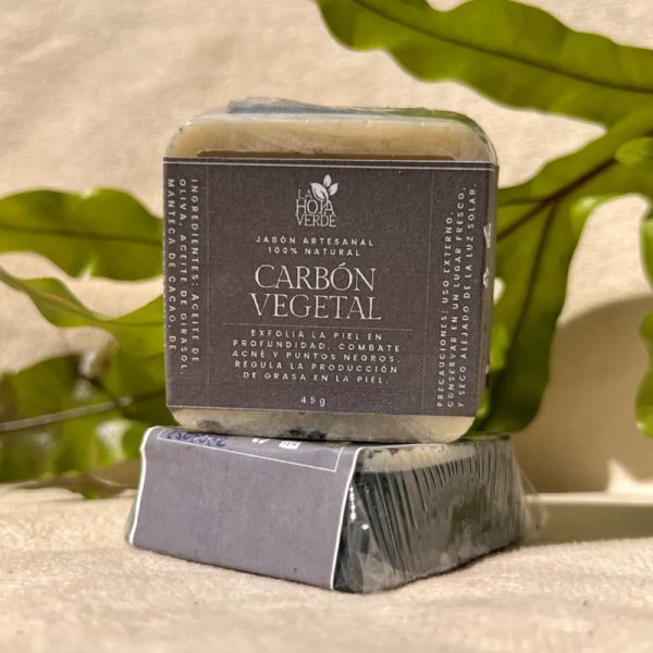 Jabón mini de Carbón vegetal 