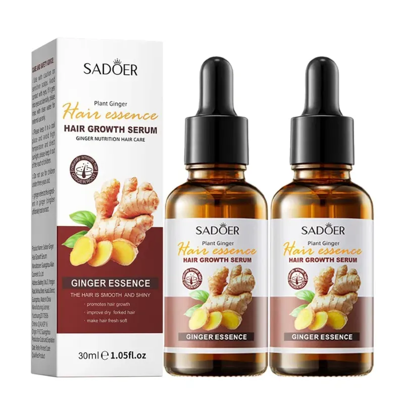 Sérum Capilar de Jengibre