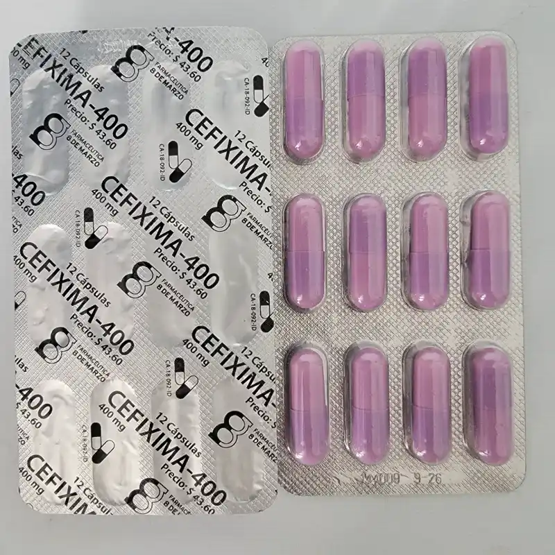  Cefixima (12 cps 400mg )
