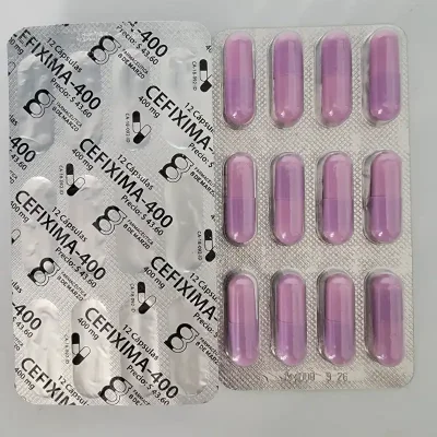  Cefixima (12 cps 400mg )
