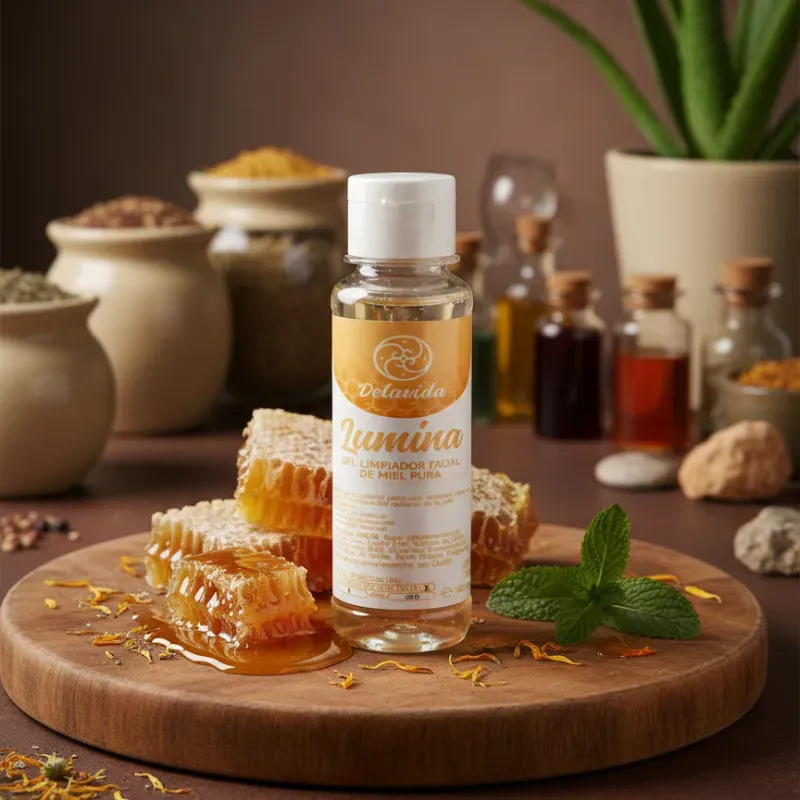 Gel Limpiador Facial Miel 120ml