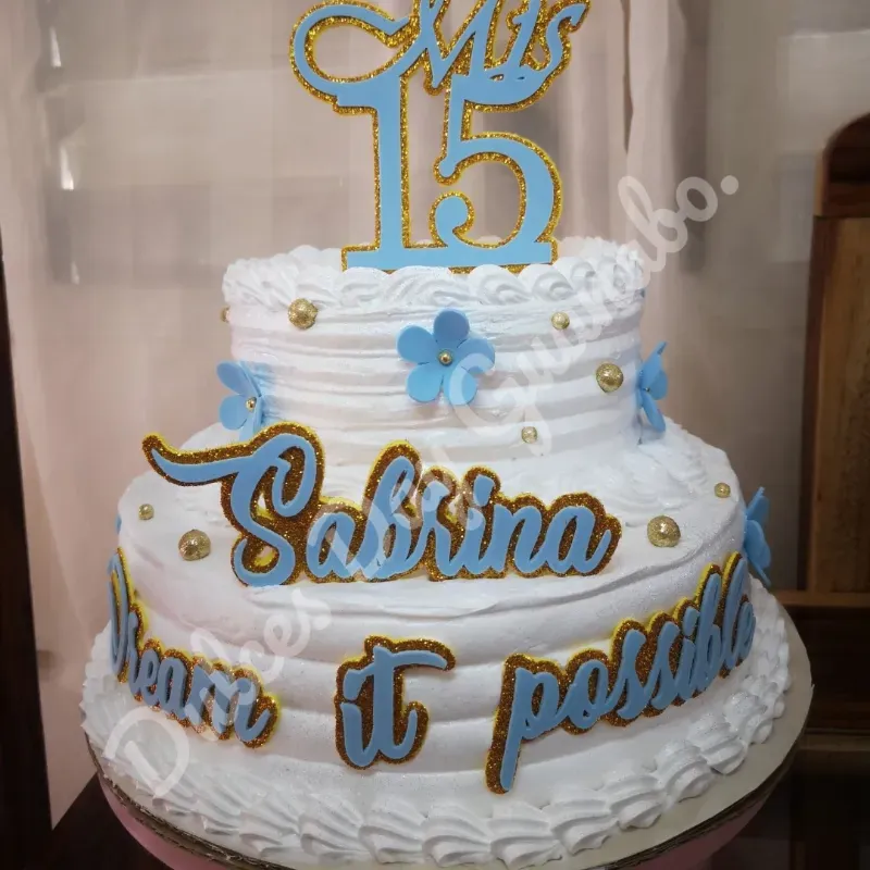 Cake de 15 años.