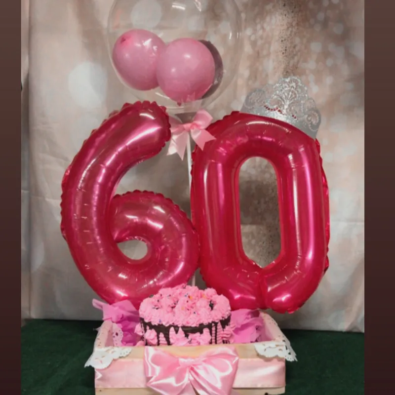 Caja Grande con números y búrbuja