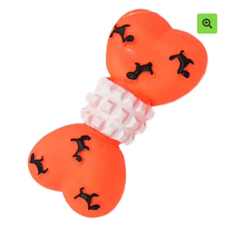 Juguetes para perros con forma de hueso
