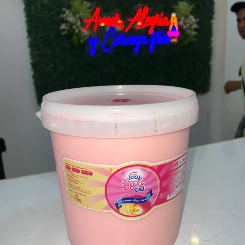 Tanqueta de yogurt Cid 4lt