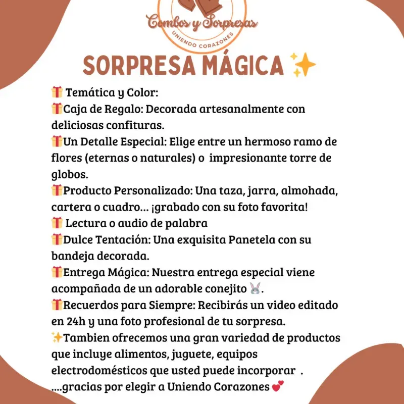 Sorpresa  Mágica ✨️