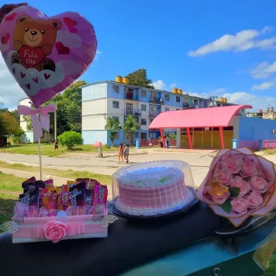 ✨Regalo + Cake + Ramo de Flores Eternas  ✨