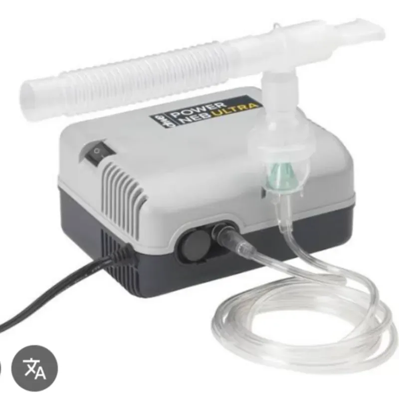 Nebulizador con todos sus accesorios