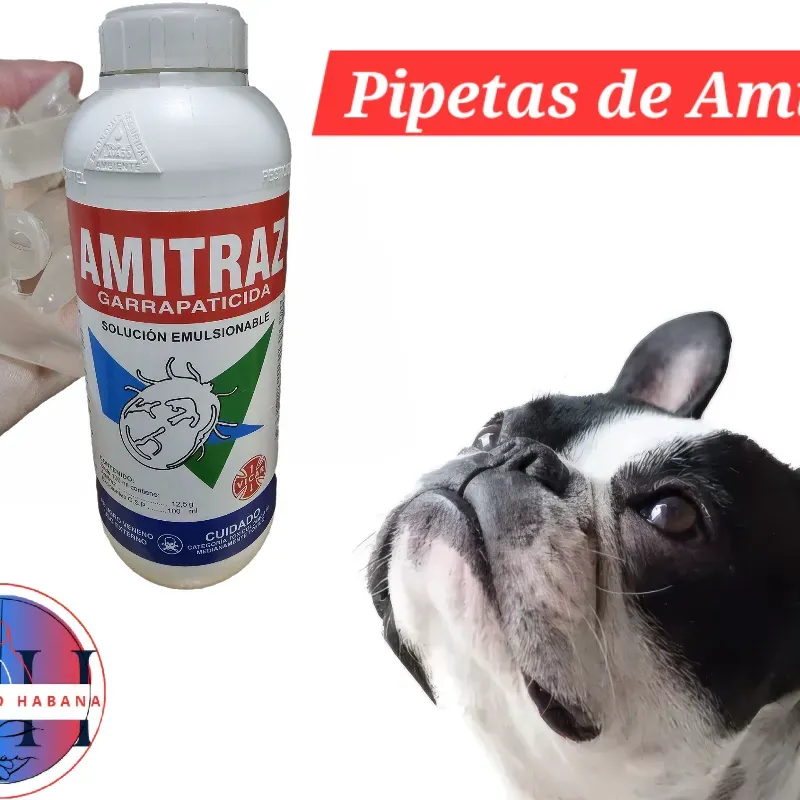 AMITRAZ, PULGAS, GARRAPATAS, ÁCAROS DE LA SARNA (300 cup)