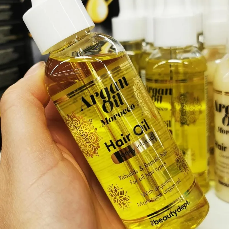Aceite de argán reparador capilar