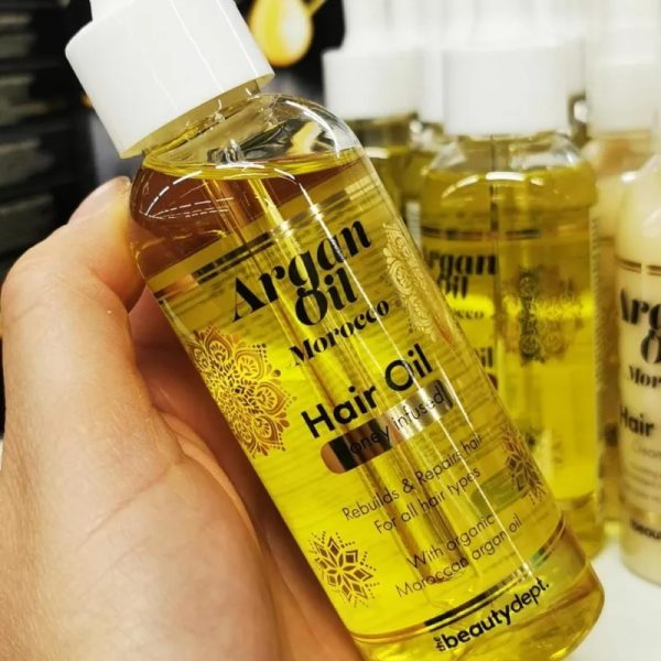 Aceite de argán reparador capilar