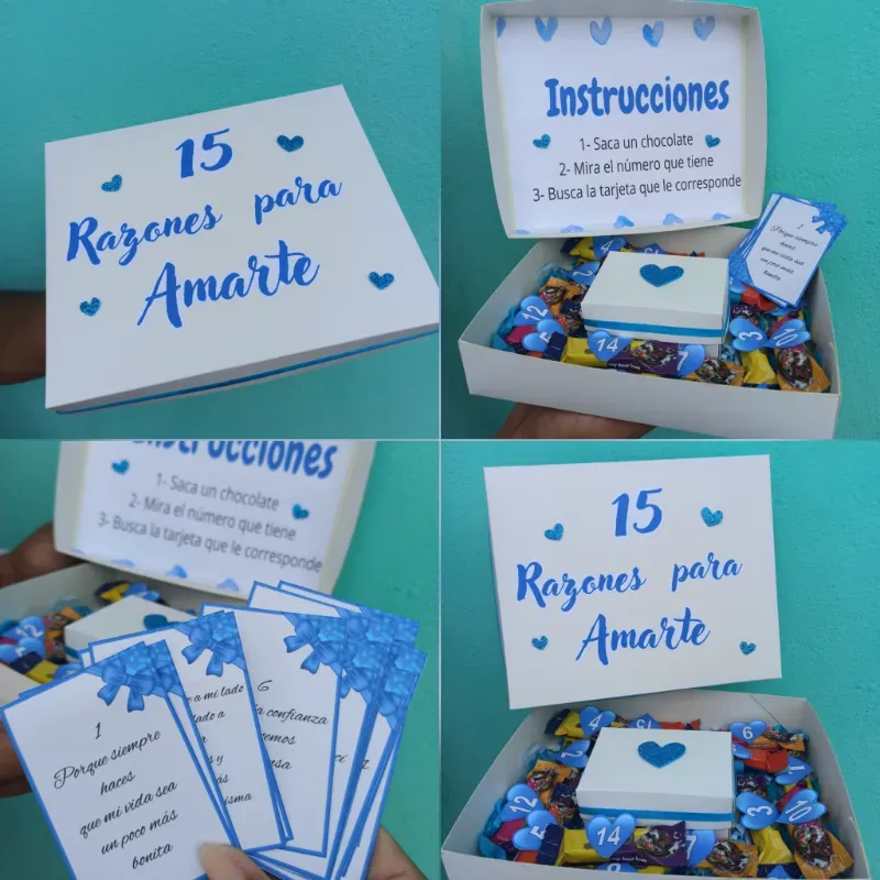 Cajita Razones para amarte