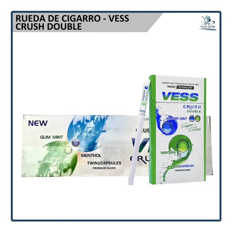 Rueda de Cajas de Cigarro - Vess Crush Double