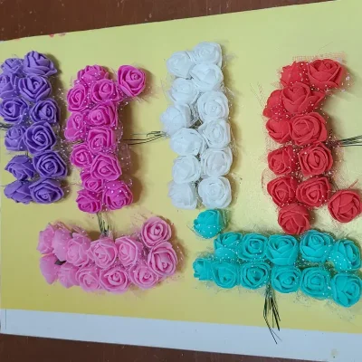 Ramo flor dd foamy por 12 unidades