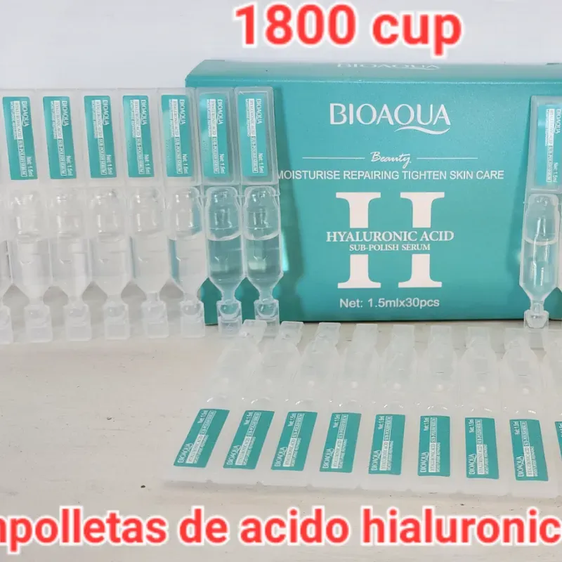 Ampolletas de acido hialuronico
