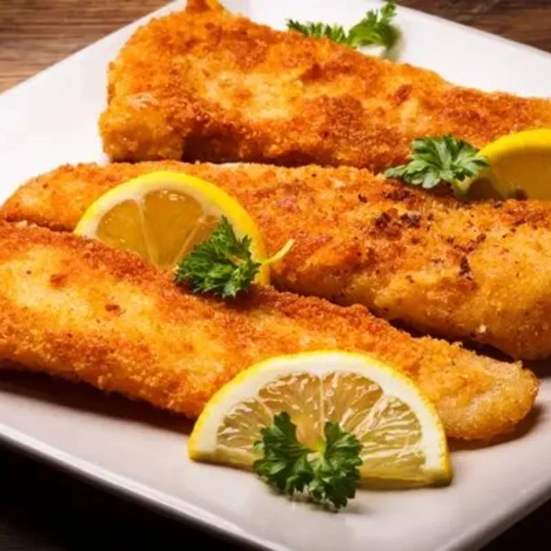 Pescado Empanado Jamón-Queso