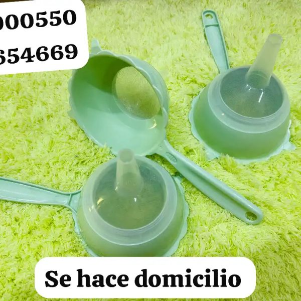 Embudo -colador súper práctico