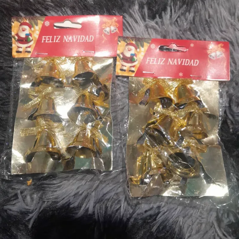 Adorno navideño campanas