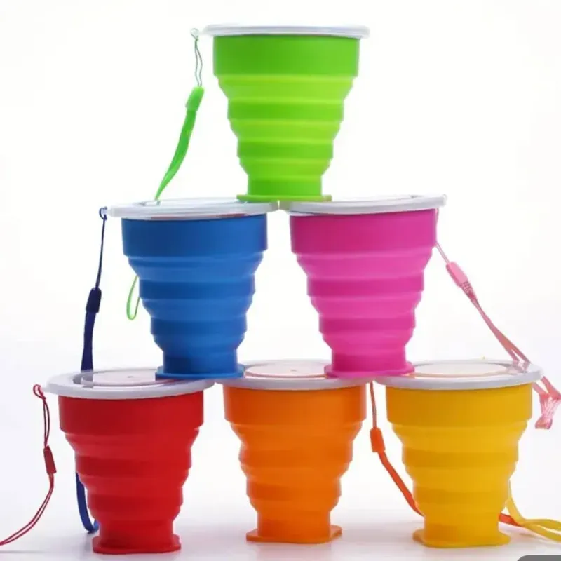 VASOS SILICONA PLEGABLES