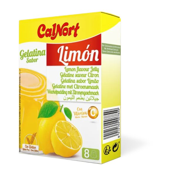 Gelatina de limón (Calnort) 170g
