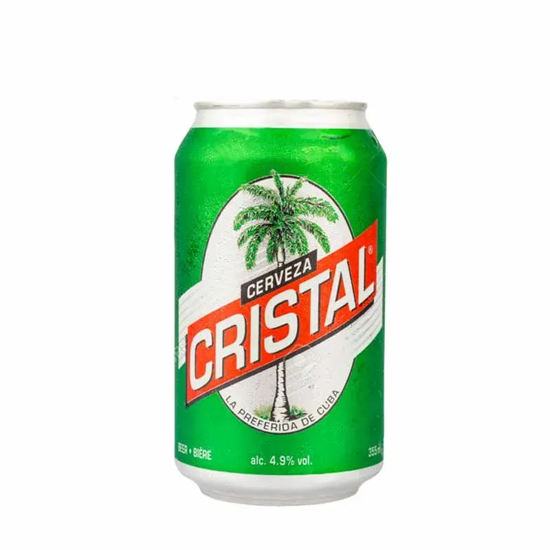 Cerveza Cristal de Lata - caja de 24 unidades