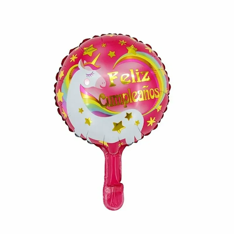 Globo de feliz cumpleaños de 10" 03