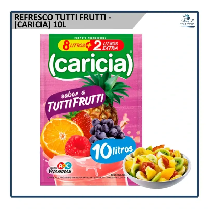 Refresco Tutti Frutti - (caricia) (10L)
