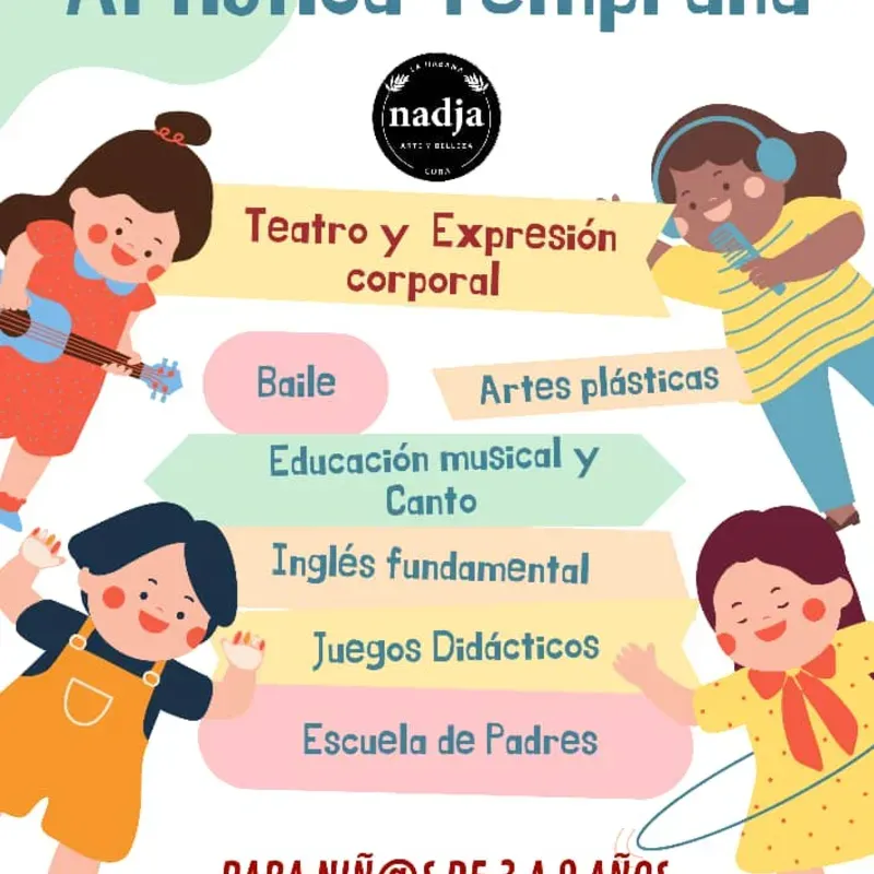 TALLER ESTIMULACIÓN ARTÍSTICA TEMPRANA (grupal)