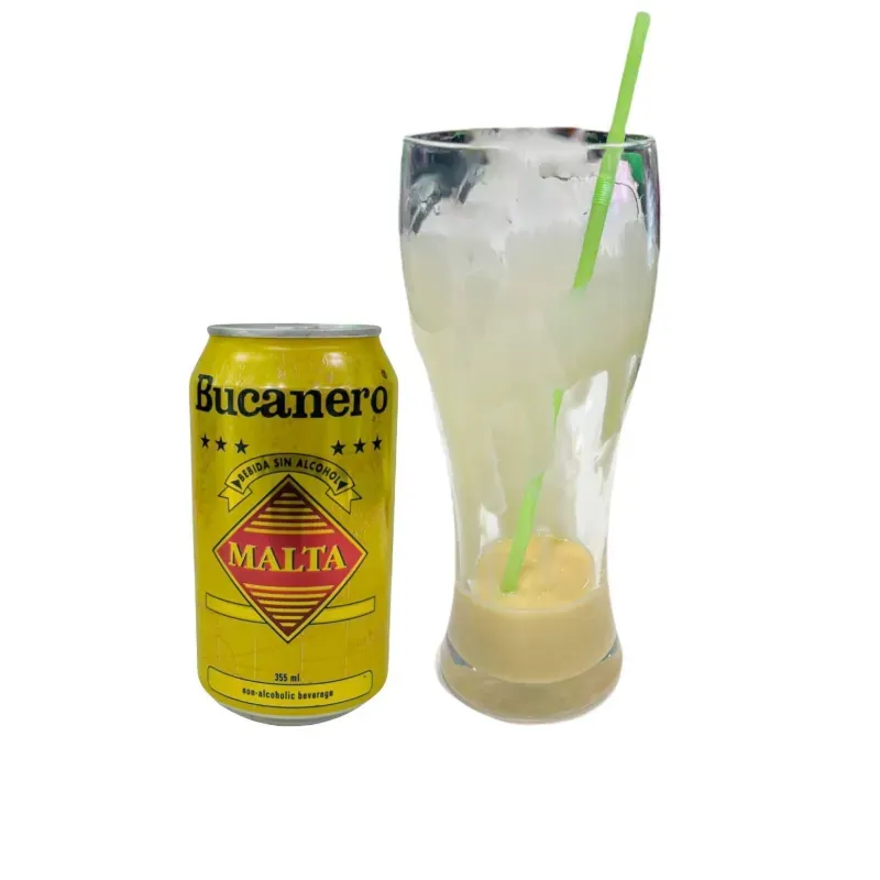 Malta Bucanero con leche