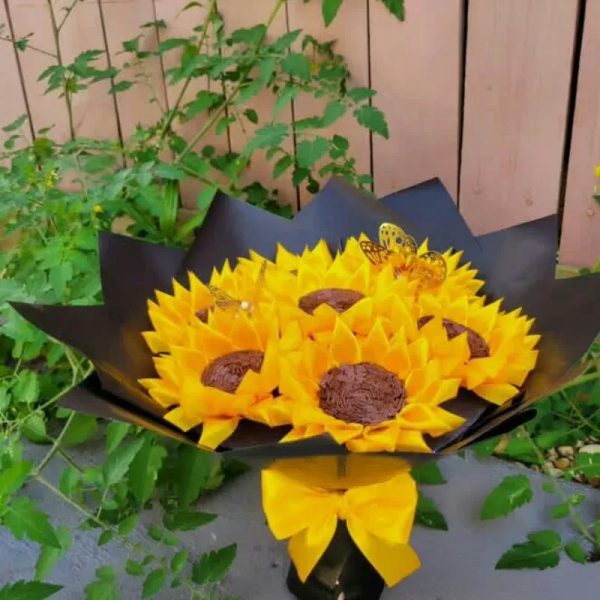 Ramo de 7 girasoles