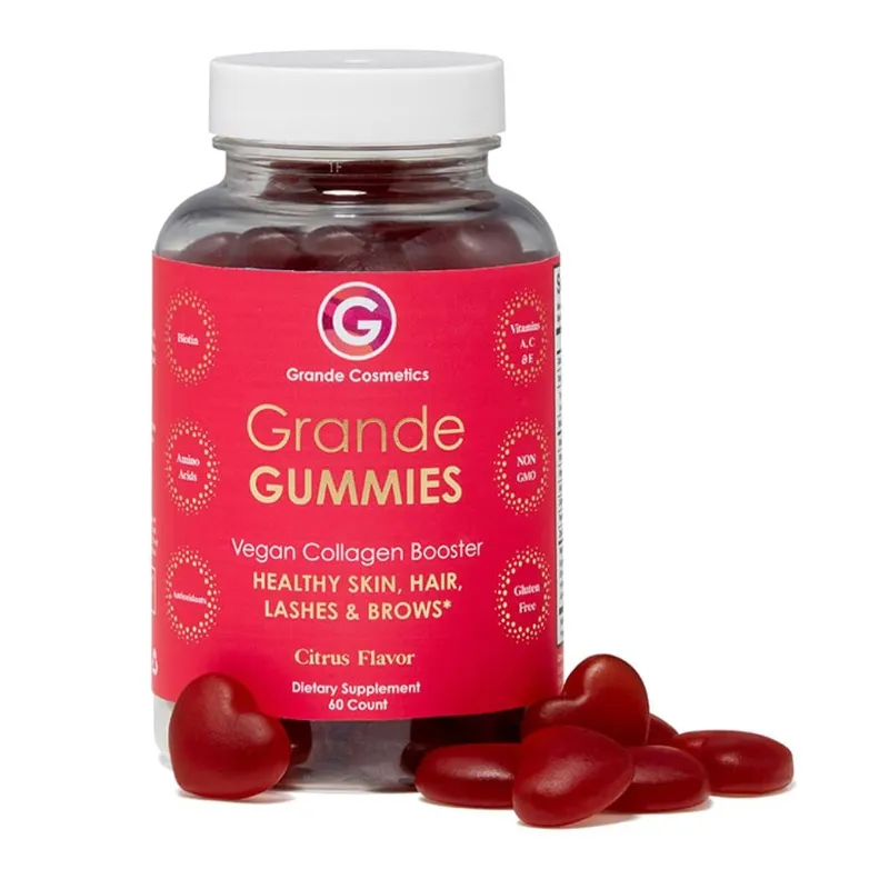 Gomitas Veganas de Colageno (cabello, piel, uñas y pestañas)