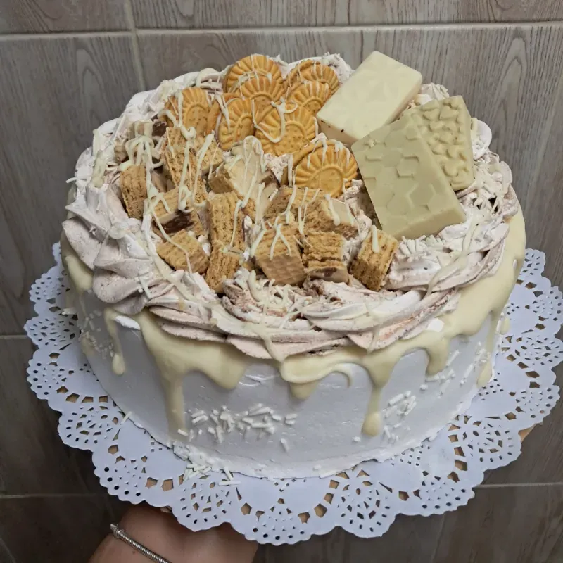 Torta chuches de vainilla