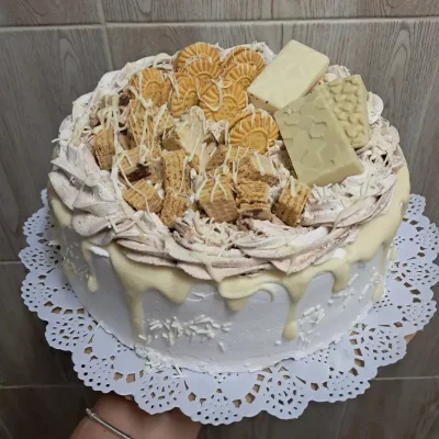 Torta chuches de vainilla
