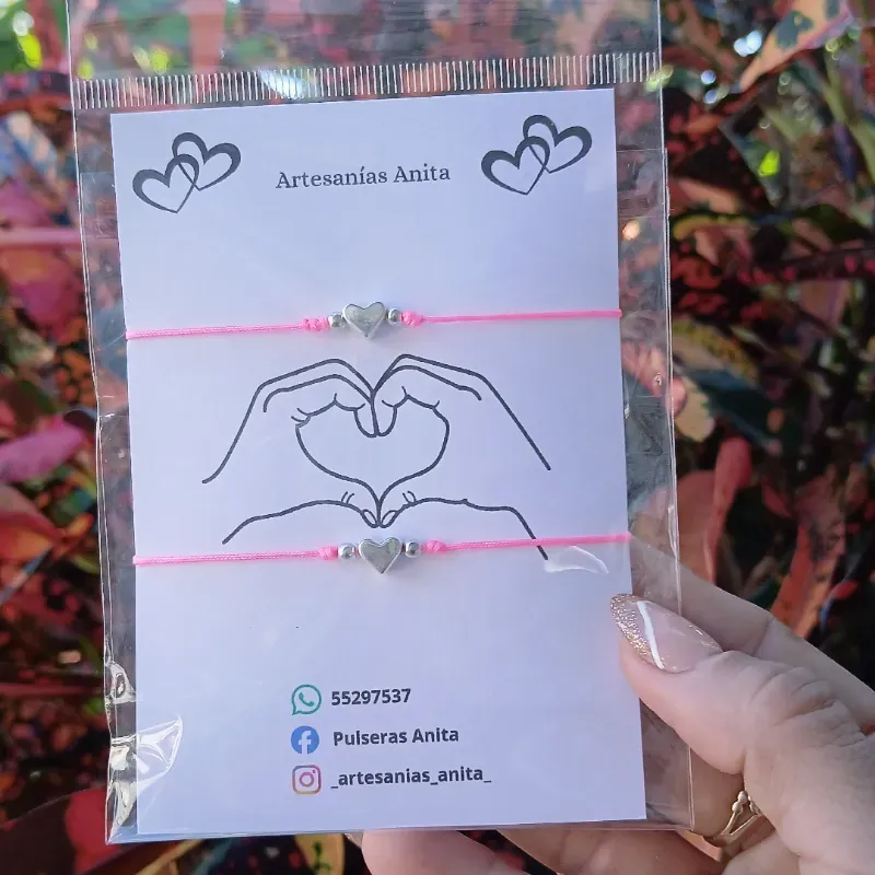 Conjunto de pulseritas 