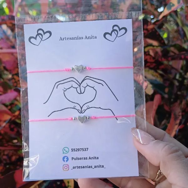 Conjunto de pulseritas 