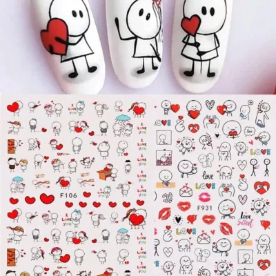 Calcomanías Enamorados