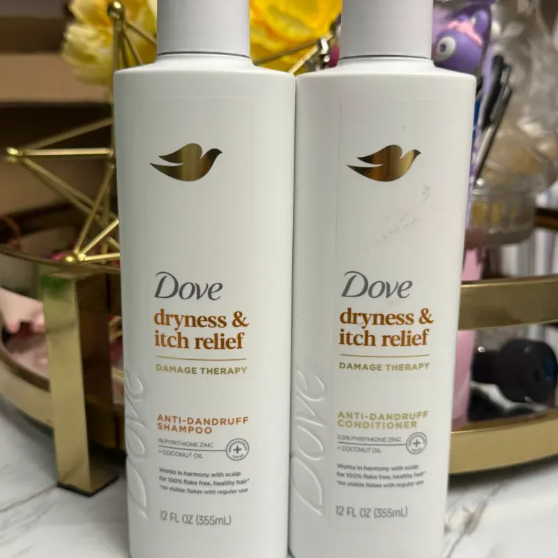 ✨ Shampoo y Acondicionador Dove ️ para cabellos resecos