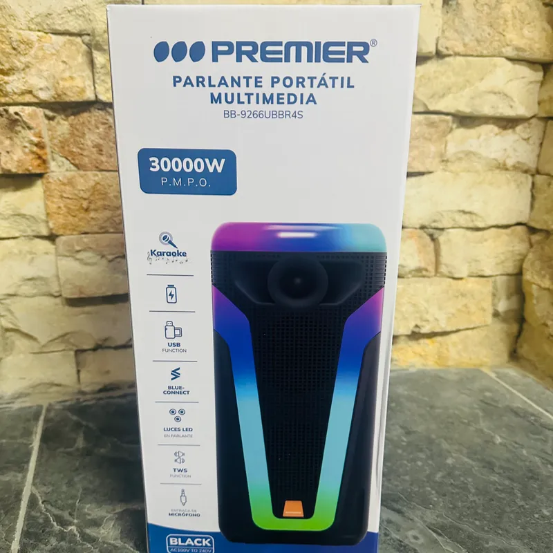 Parlante Portátil Multimedia Premier