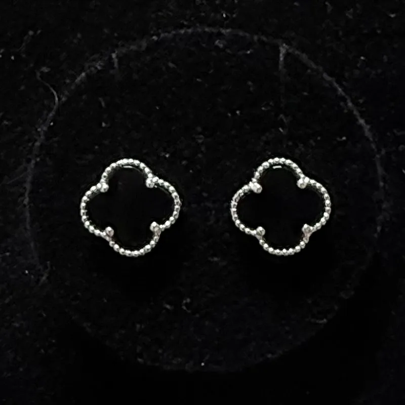 Arete Van Cleef Negro