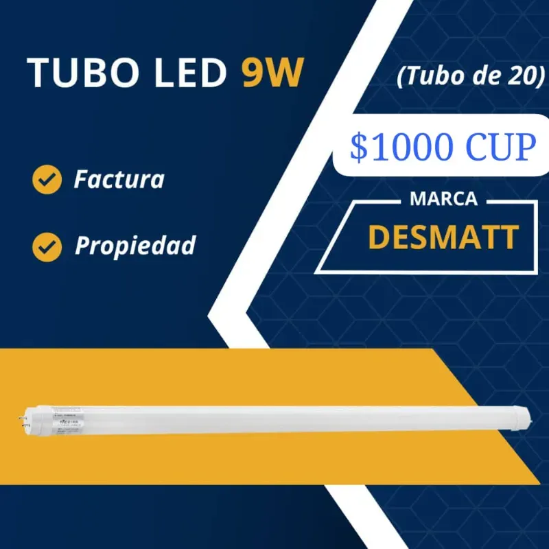 Tubo de Luz de 20 LED