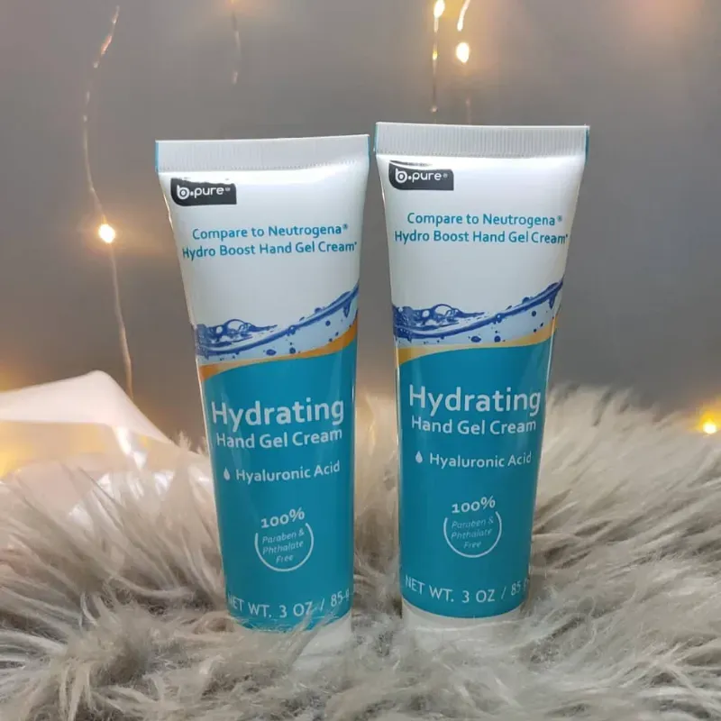 Crema hidratante para manos y cutículas de ácido hialurónico