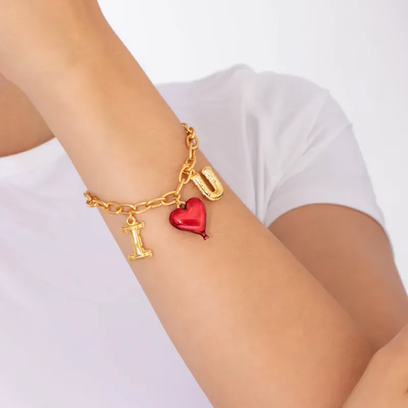 Pulsera Multicharms Letras Globo By Jose Y Cami