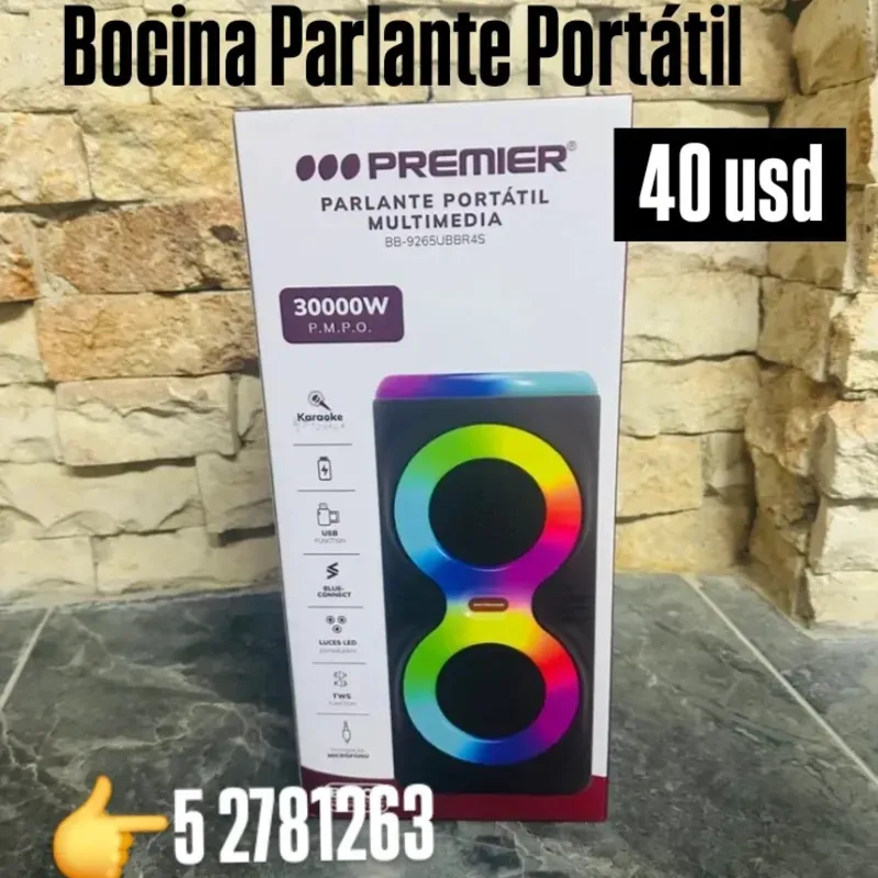 Bocina Parlante Portátil